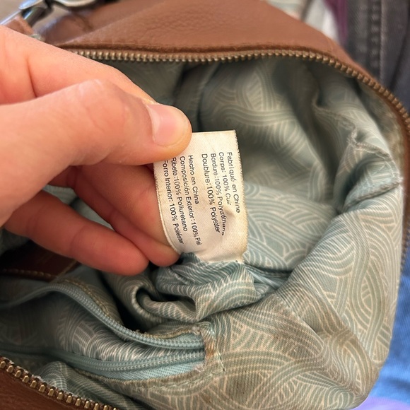 The Sak Lucia crossbody faux Leather Bag with boho strap - Picture 15 of 16